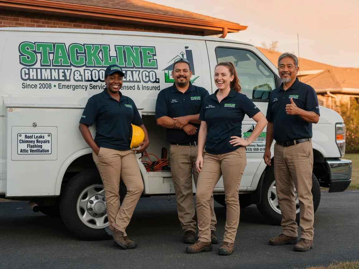 Chimney flashing repair company in Little Chute, WI